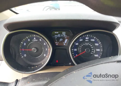 2013 Hyundai Elantra Gls from USA, damaged, VIN 5NPDH4AE0DH264002